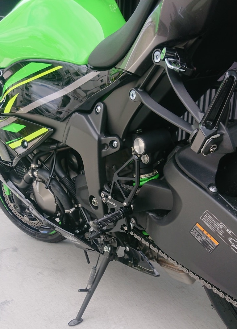 R＆G│バックステップ｜kawasaki ZX-6R(05-12)(12-16)82500円